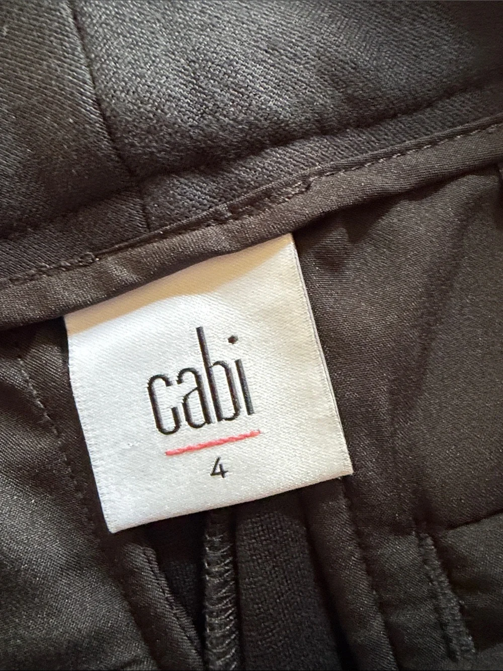 CAbi Black Women's Trousers #6042 R